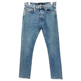 Valentino Slim Fit Denim Pants Washed Blue