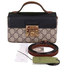 Gucci Mini borsa a mano con lucchetto GG e dettagli dorati