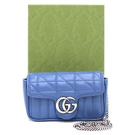 Gucci Sac Crossbody Super Mini en Cuir Matelassé