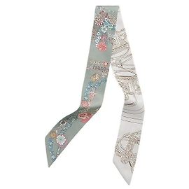 Hermès Foulard in seta Twilly Brides de Gala en Fleurs da donna
