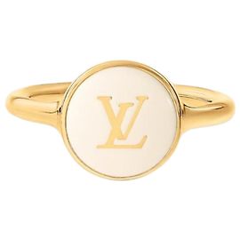 Anel Louis Vuitton Pearl Confetti Branco