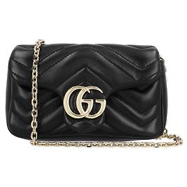 Gucci Borsa a tracolla Mini Chain Matelassé Marmont GG