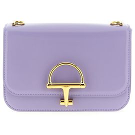 Gucci Borsa a tracolla in pelle di vitello viola