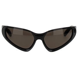 Balenciaga Gafas de sol de nailon negro