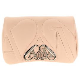 Alexander Mcqueen Umhängetasche aus Lammleder in Beige