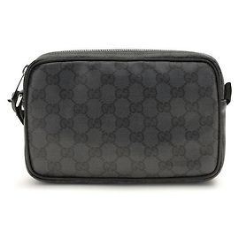 Gucci Borsa a tracolla in tessuto nera