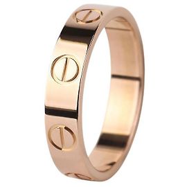 Cartier Anillo Love Pink Gold Small