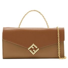 Fendi Portafoglio a catena FF Diamond