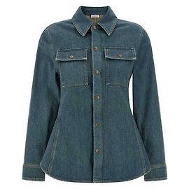 Burberry Fit-and-flare Denim Shirt