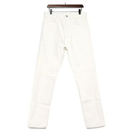 Céline Pantaloni in denim di cotone bianchi da uomo