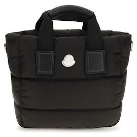 Mini borsa Moncler Caradoc in nylon nero