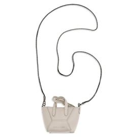 Brunello Cucinelli Borsa a tracolla Bos Taurus in pelle di vitello beige
