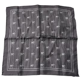 Dolce & Gabbana Foulard fantasy elefante marrone