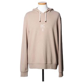 Brunello Cucinelli Baumwoll-T-Shirt mit Kapuze Beige