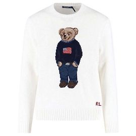 Suéter Polo Ralph Lauren Bear Knit Branco