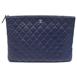 Chanel Klassische CASE Pouch Clutch Large