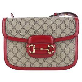 Gucci Borsa a tracolla GG Supreme Horsebit