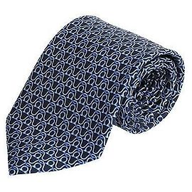 Salvatore Ferragamo Seidenkrawatte mit Gancini-Print