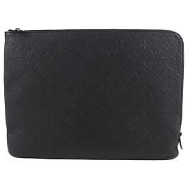 Louis Vuitton Trousse Black Pouch GM Clutch Bag