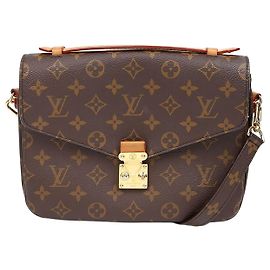Louis Vuitton Saco de Ombro e Tote Pochette Metis Monogram Canvas