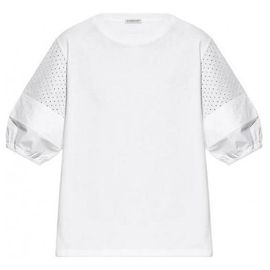 Moncler T-shirt em jersey de algodão