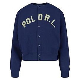 Ralph Lauren Sudadera con botones y logotipo