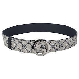 Gucci Cinto Blondie GG Supreme com fivela grande Tamanho