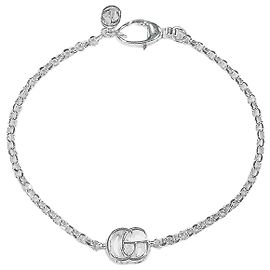 Gucci Bracciale GG Marmont con charm argento