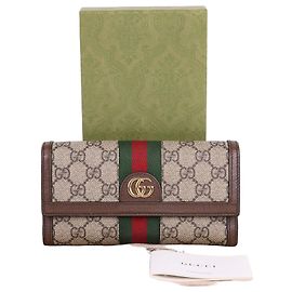 Gucci Portefeuille Ophidia GG Canvas