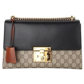 Gucci Borsa a tracolla GG Supreme con lucchetto Large