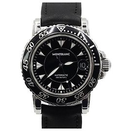 Montblanc Meisterstück Sport Date Automatic Herrenuhr mit Kautschukarmband