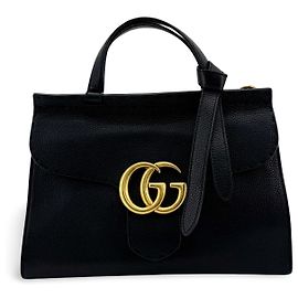 Gucci GG Marmont Top Handle Leather Medium