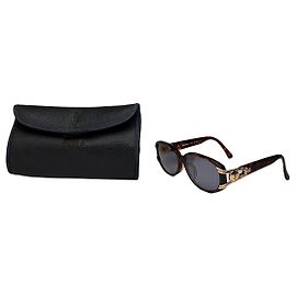 Vintage Yves Saint Laurent Cassandre Logo Sonnenbrille Ende der 1990er Jahre Schildpatt