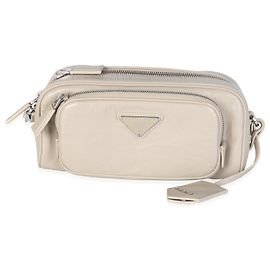 Borsa a tracolla Prada Deserto Antique Nappa multi-tasche