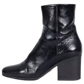 Stivaletti in pelle nera Christian Dior - EU 38 usato