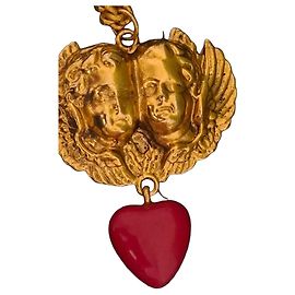 Pendente Moschino Cherub and Heart
