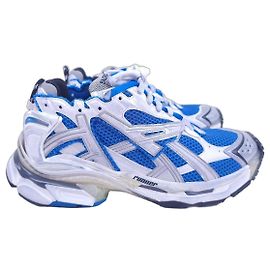 Balenciaga Runner Blu Bianco T43 Nuova