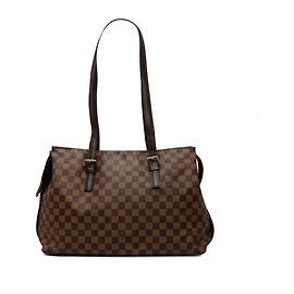 Louis Vuitton Brown Damier Ebene Chelsea