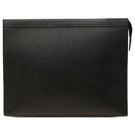Louis Vuitton Black Taiga Pochette Voyage GM