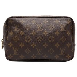 Louis Vuitton Brown Monogram Trousse Toilette 23