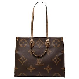 Louis Vuitton Brown Monogram Reverse Giant OnTheGo GM