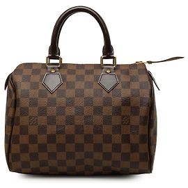 Louis Vuitton Brown Damier Ebene Speedy 25