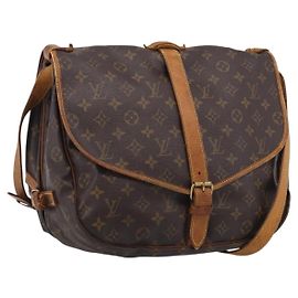 Louis Vuitton Saumur Monogram Canvas 35