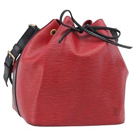 Louis Vuitton Bicolor Petit Noe Epi Leather