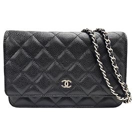 Chanel AP0250 Matelassé Classic Chain Wallet