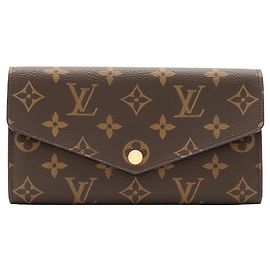 Louis Vuitton Monogram Portefeuille Sarah Bi-fold Long Wallet