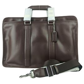 Borsa a tracolla da uomo COACH Lexington F70662 in pelle marrone