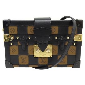 NUOVA BORSA A MANO LOUIS VUITTON PETITE MALLE DAMIER TRESSAGE