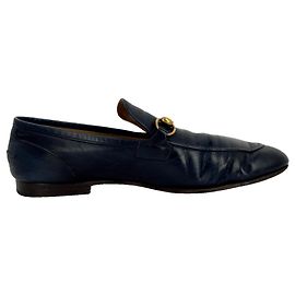 Gucci Horsebit Loafer aus schwarzem Leder