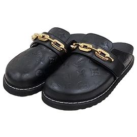 Louis Vuitton Mule Clog Comfort Monogram Cozy